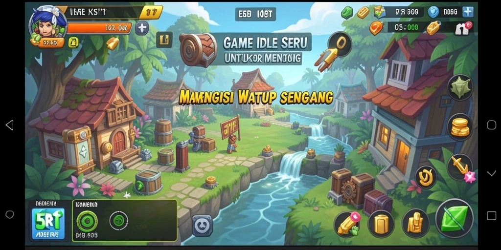 Tampilan gameplay 5RT yang menarik dan interaktif.