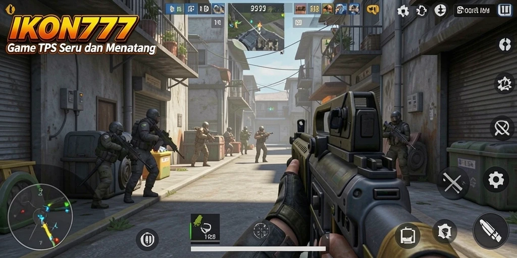 Tampilan gameplay menarik dari IKON777 yang penuh aksi.