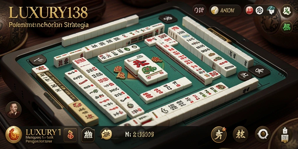Screenshot LUXURY138 menampilkan gameplay Mahjong yang seru dan mendebarkan.