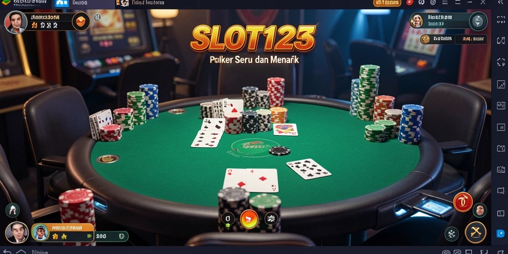 Tampilan gameplay SLOT123 yang seru dan mendebarkan.
